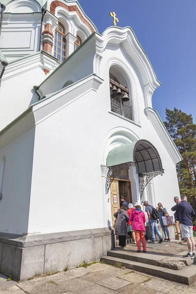 Ilha Nikolsky, Valaam. Igreja de São Nicolau — Fotografia de Stock