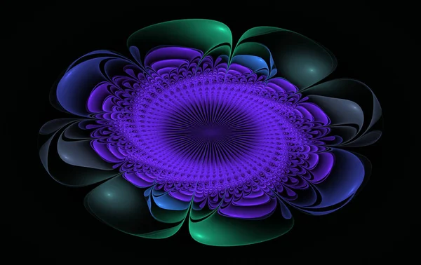 Modèle fractal. Illustration à titre indicatif — Photo
