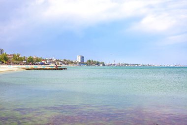 Şehir plajı. Feodosia şehri