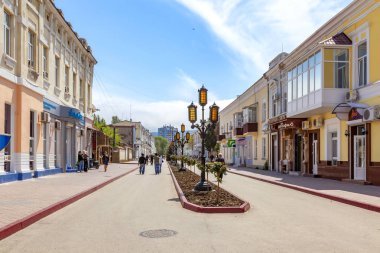 Feodosia şehri. Zemskaya Caddesi