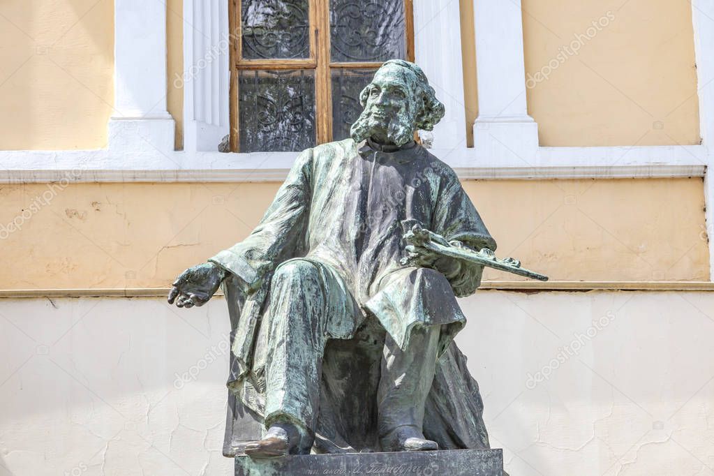 Monument to the artist Aivazovsky I.K. Feodosia city