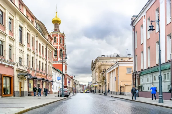 Moskau. Petrowka-Straße — Stockfoto