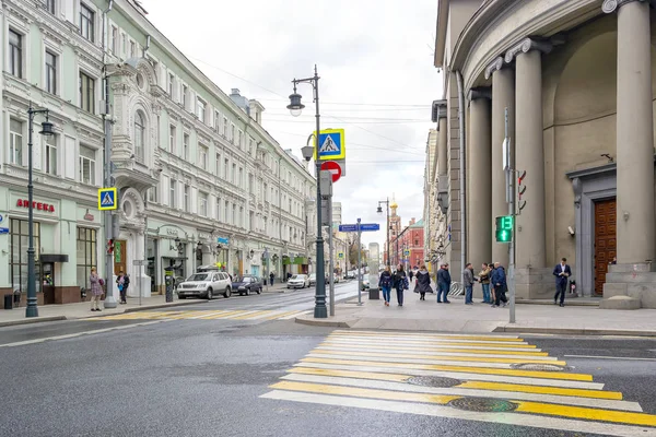 Moskwa. Petrovka Street — Zdjęcie stockowe