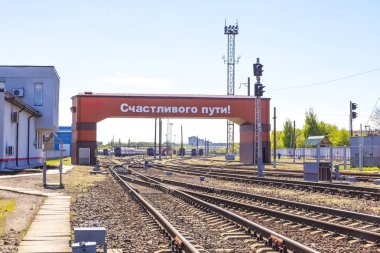 Kaliningrad 'da. Üzerinde 