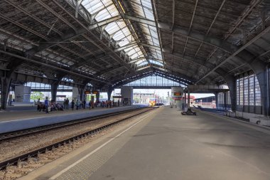 Kaliningrad 'da. Tren İstasyonu