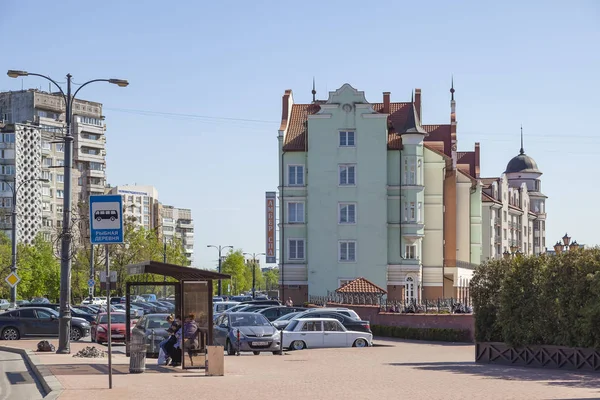 A cidade de Kaliningrado. Farol em Fish Village — Fotografia de Stock