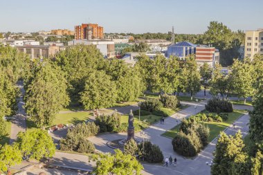 Pskov şehri. Rizhsky Parkı