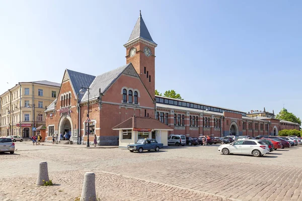 Place du Marché à Vyborg — Photo