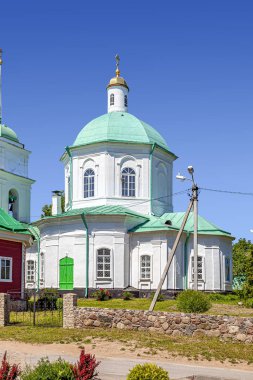 Pechory şehri. Tapınak kompleksi