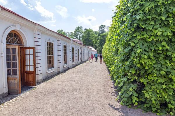 Peterhof. Paleis van Monplaisir — Stockfoto