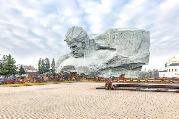 Brest République Bélarus Mars 2020 Citadelle Monument Courage Dans Complexe — Photo