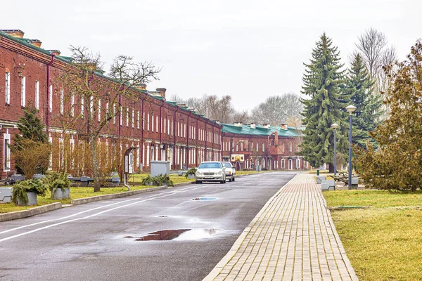 Brest Republiek Belarus Maart 2020 Gerestaureerde Voormalige Kazerne Het Herdenkingscomplex — Stockfoto