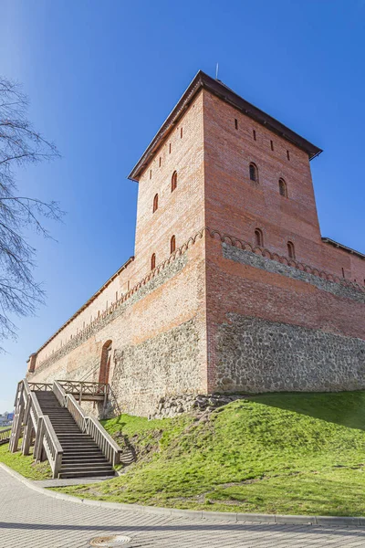 Castillo Lida Ciudadela Del Siglo Xiv Ciudad Lida República Belarús — Foto de Stock