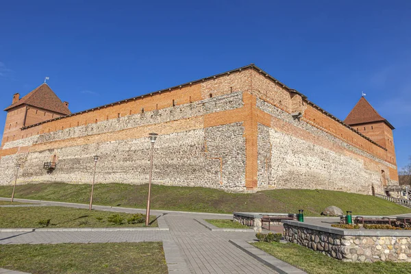 Castillo Lida Ciudadela Del Siglo Xiv Ciudad Lida República Belarús — Foto de Stock