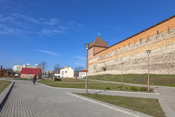 Lida Slott Ett 1300 Tals Citadell Staden Lida Republiken Vitryssland — Stockfoto