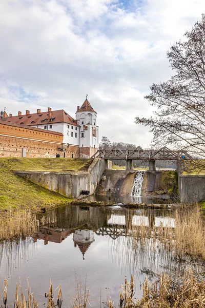Republikken Belarus Mir Castle Kompleks Tidligere Besiddelser Prinserne Radziwills Sidst - Stock-foto