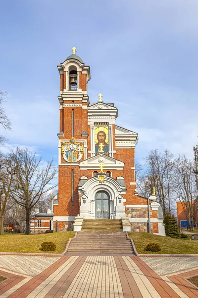 República Bielorrússia Ancient Capela Enterro Abóbada Príncipes Svyatopolk Mirsky — Fotografia de Stock