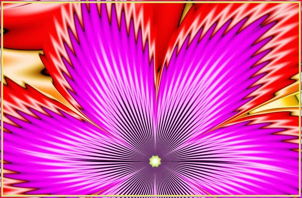 Tekstura Ramce Obrazu Streszczenie Fraktalne Grafika Komputerowa Kwiat Ilustracja — Zdjęcie stockowe