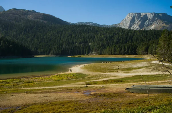 Blake Λίμνη Στο Πάρκο Durmitor Natonal Μαυροβούνιο Εικόνα Αρχείου
