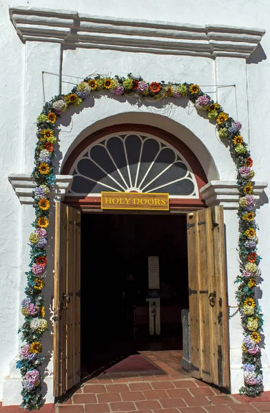 San Diego Mission kapılar — Stok fotoğraf