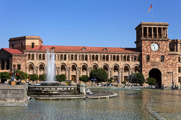 Beautiful building in Yerevan.