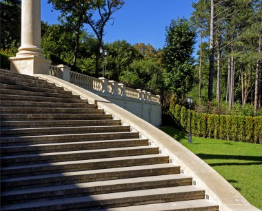 Kislovodsk eski merdiven.