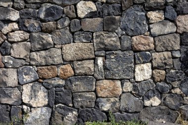 Geleneksel Ermeni antik taş duvar