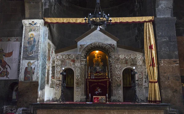 Interiören i armeniska kloster — Stockfoto
