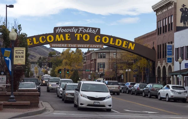 Goldene Colorado in den USA. — Stockfoto