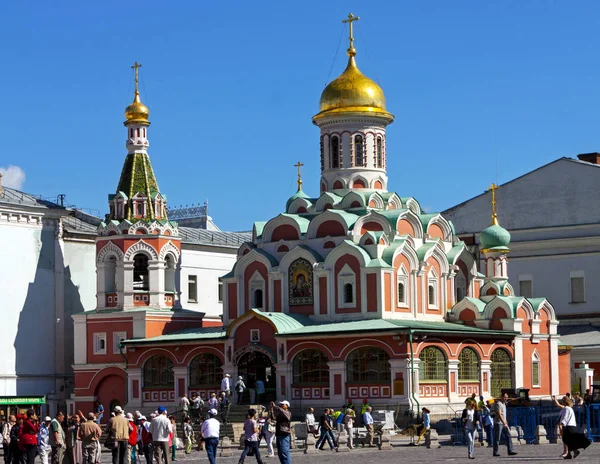 Kasan-Kathedrale in Moskau — Stockfoto