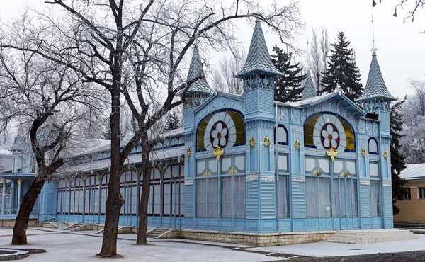 Historisch gebouw Lermontov Gallery in Pyatigorsk. — Stockfoto