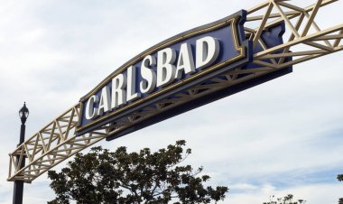The Carlsbad closeup. clipart