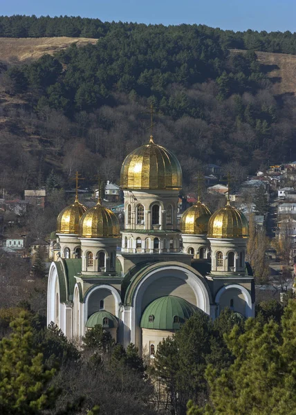 キスロヴォツクに敬虔ニコルスキー寺. — ストック写真