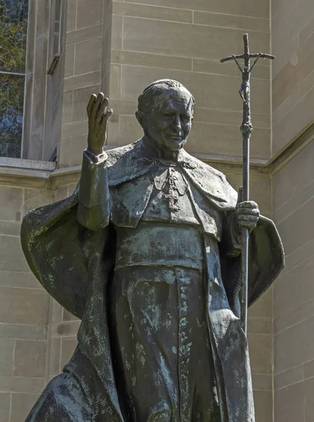 Estatua de Juan Pablo II. —  Fotos de Stock