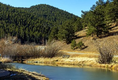 Colorado'nun güzel manzara.