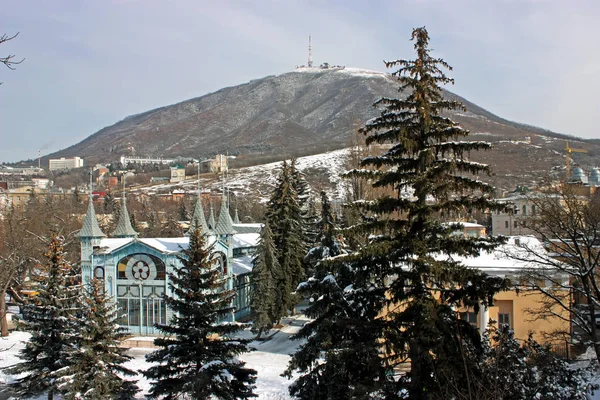 Tsvetnik Park letoviska Pyatigorsk. — Stock fotografie