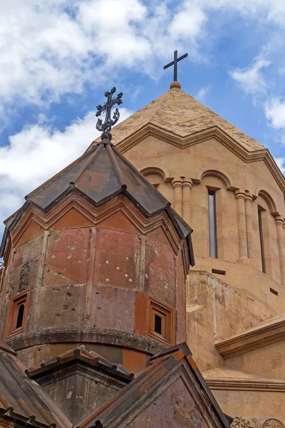 Heliga Jungfru Katogiks Kyrka Liten Medeltida Kyrka Jerevan Armeniens Huvudstad — Stockfoto