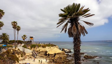 San Diego, California, ABD 'de bir bahar gününde çok güzel bir manzara..