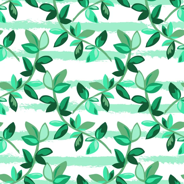 Bloemen naadloos patroon — Stockvector