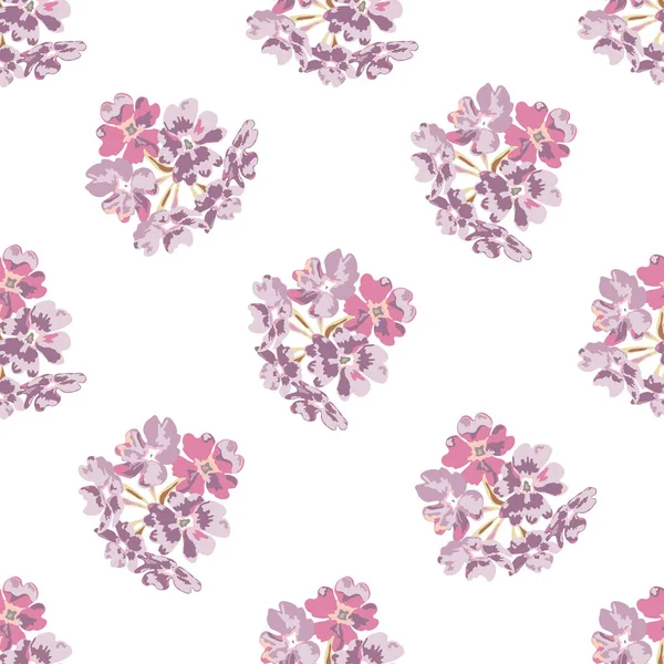 Motif floral sans couture — Image vectorielle