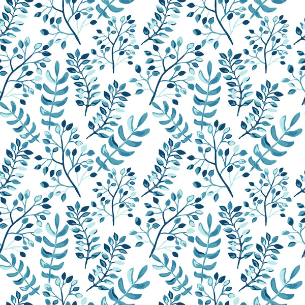 Motif floral sans couture — Image vectorielle