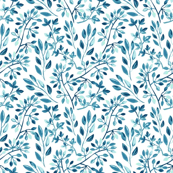 Motif floral sans couture — Image vectorielle