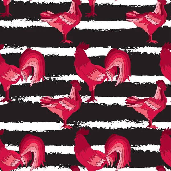 Horozlar Seamless Modeli