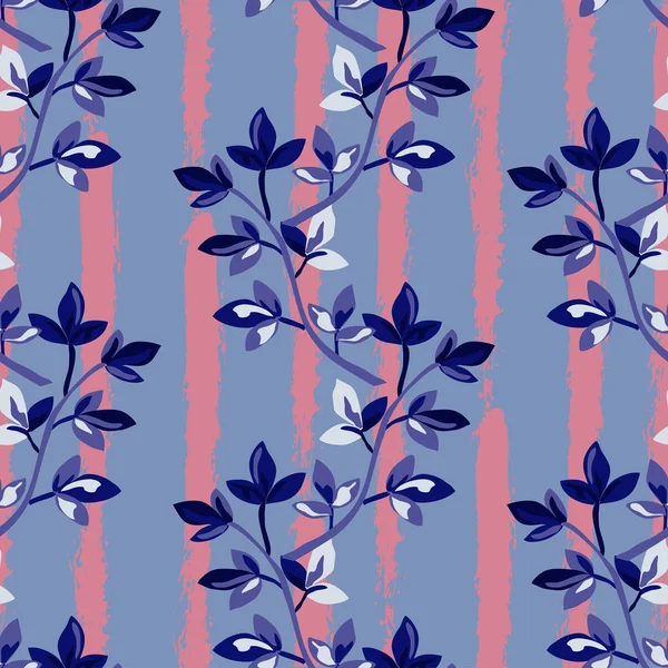 Motif floral sans couture — Image vectorielle