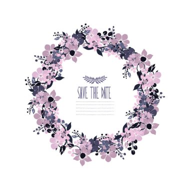 zarif çiçek çelenk