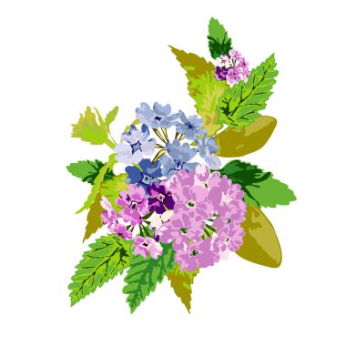 parlak çiçek buketi