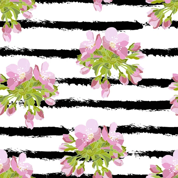 Floral seamless pattern — Stock Vector