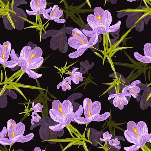 Floral seamless pattern — Stock Vector