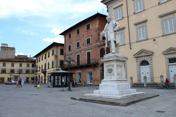 Pohled na město Prato, Itálie — Stock fotografie