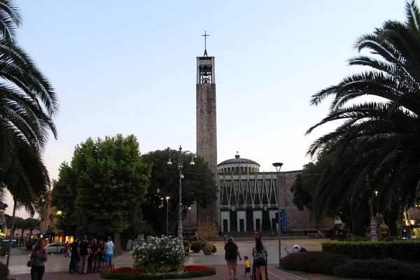 Piazza del Popolo en Montecatini Terme — Foto de Stock